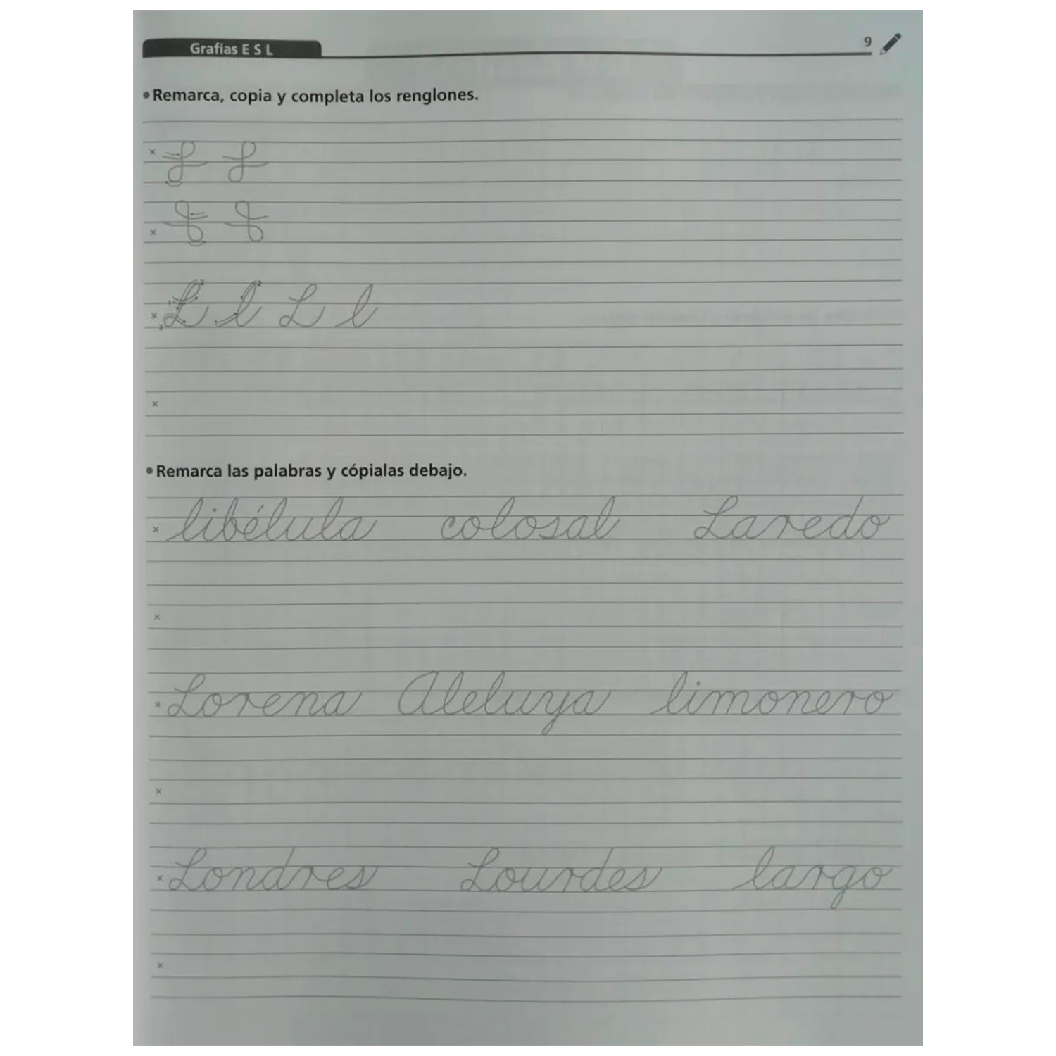 Caligrafía Script Y Cursiva 3er. Grado De Primaria - Larousse