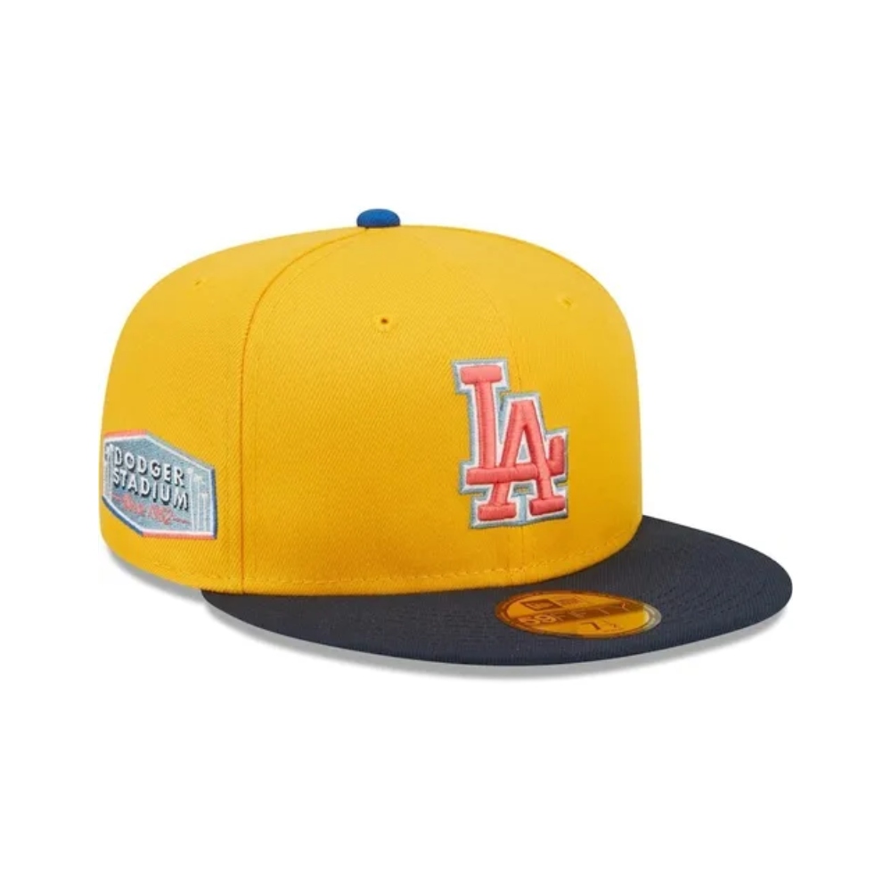 Gorra New Era LA Dodgers amarilla edición especial 59fifty 7 1/8 70683336