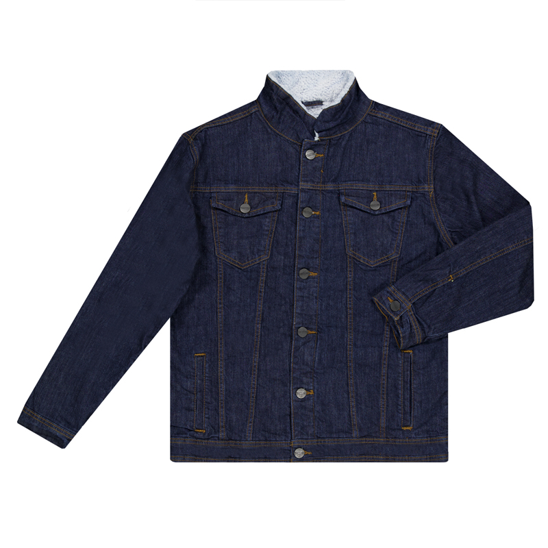 Chamarra de Mezclilla con Borrega Para Hombre Holstone -  Blue Fire