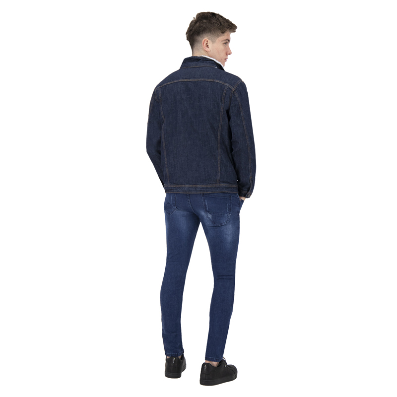 Chamarra de Mezclilla con Borrega Para Hombre Holstone -  Blue Fire