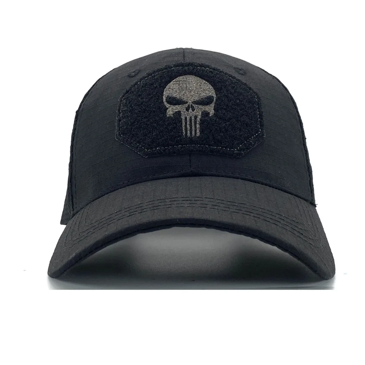 Gorra Táctica Militar Punisher Negro