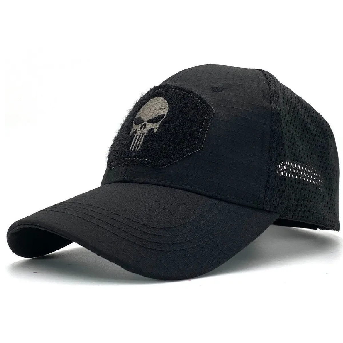 Gorra Táctica Militar Punisher Negro