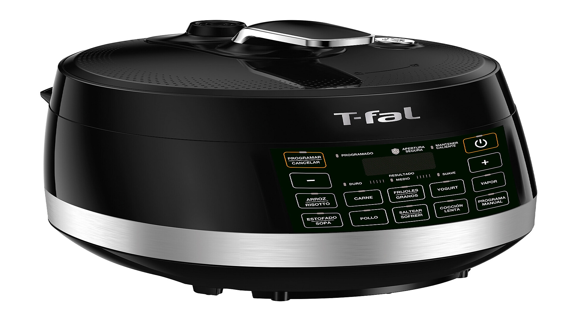 Olla 8 litros Super Cook negro Tefal