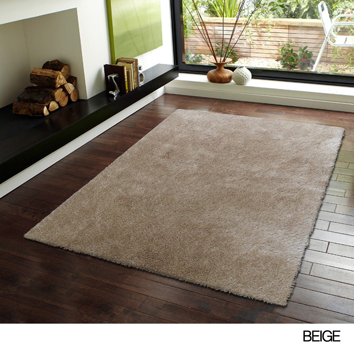 Alfombra para sala,  cuarto, areas comunes Tipo Peludo Shag muy Suave y elegante de 1.6x2.30 mts Tonos Mostaza, Rojo, Turquesa, Plata, Morado, Naranja, Café, rosa y blanco con negro