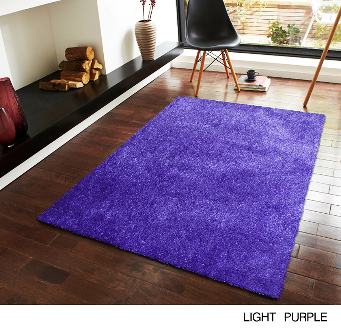 Alfombra para sala,  cuarto, areas comunes Tipo Peludo Shag muy Suave y elegante de 1.6x2.30 mts Tonos Mostaza, Rojo, Turquesa, Plata, Morado, Naranja, Café, rosa y blanco con negro