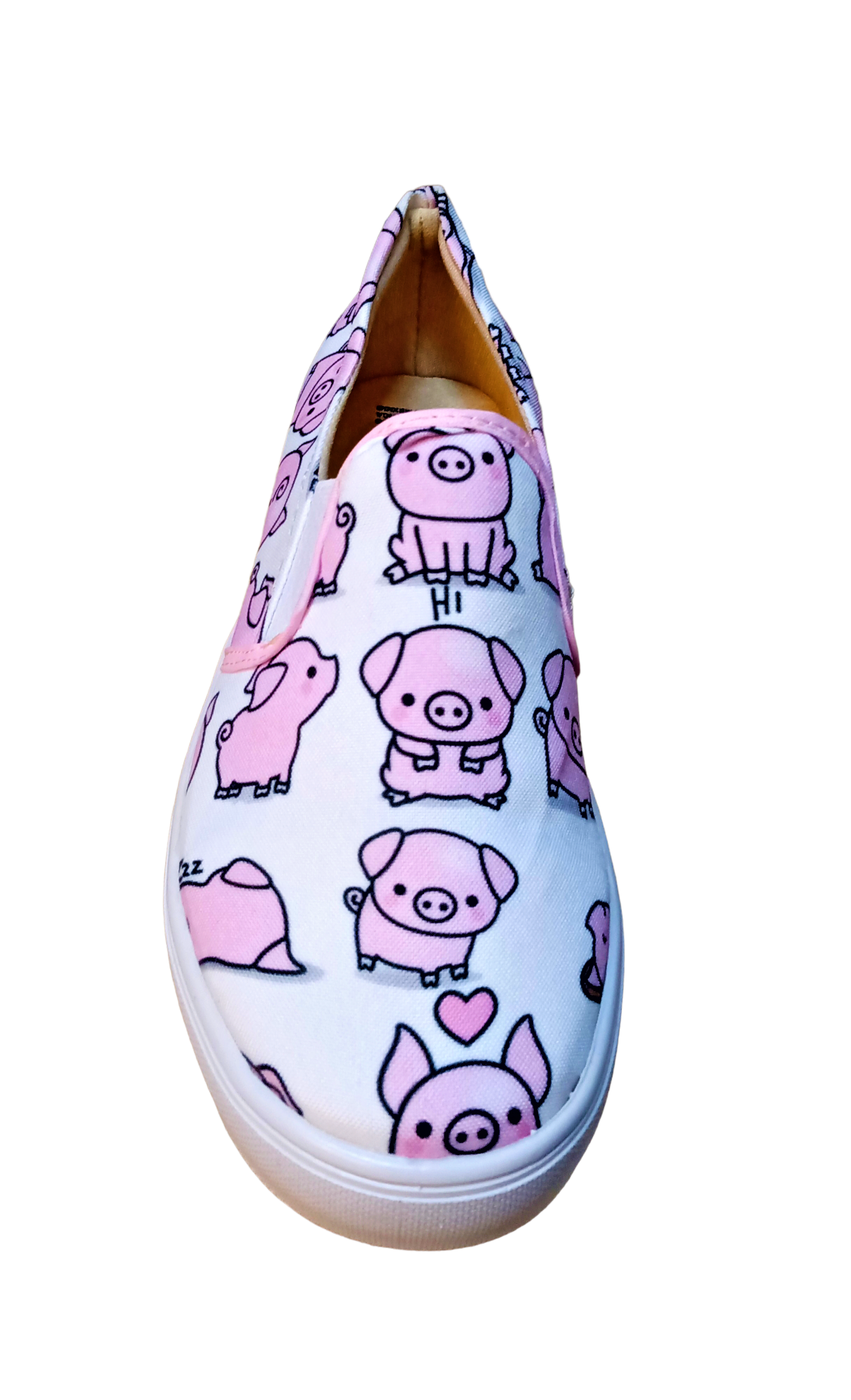 Tenis lona cerditos cochinitos puerquitos unisex casuales y comodos