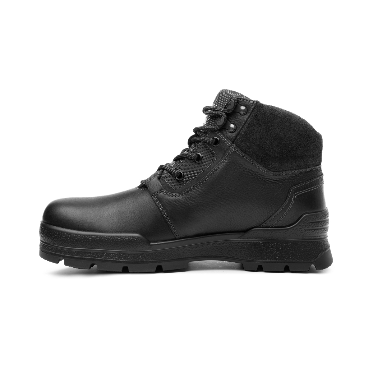 Bota Botín Flexi Hombre Outdoor Piel Casual 406001 Negro