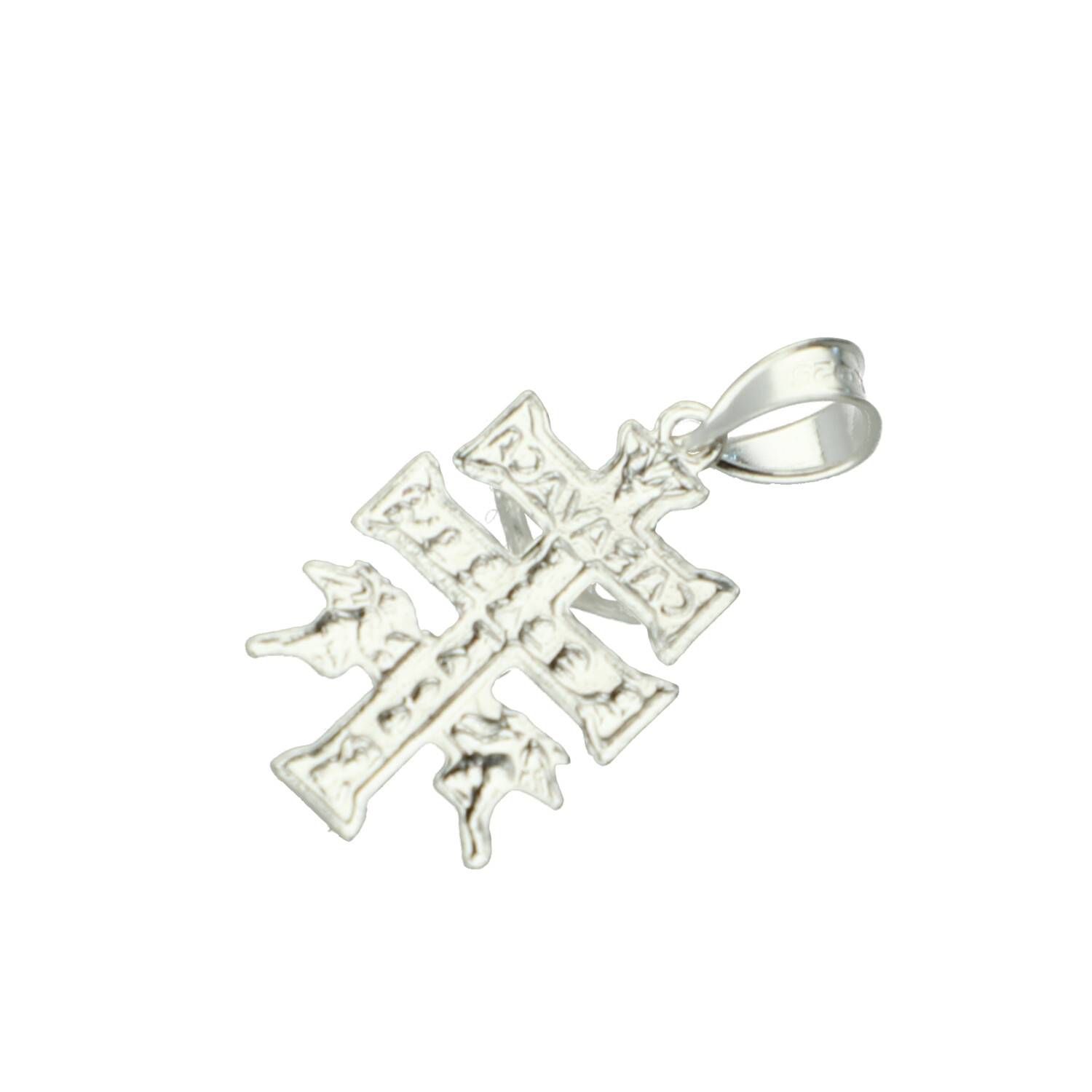Dije Cruz Caravaca Mini + Regalo Plata .925 Taxco Gro