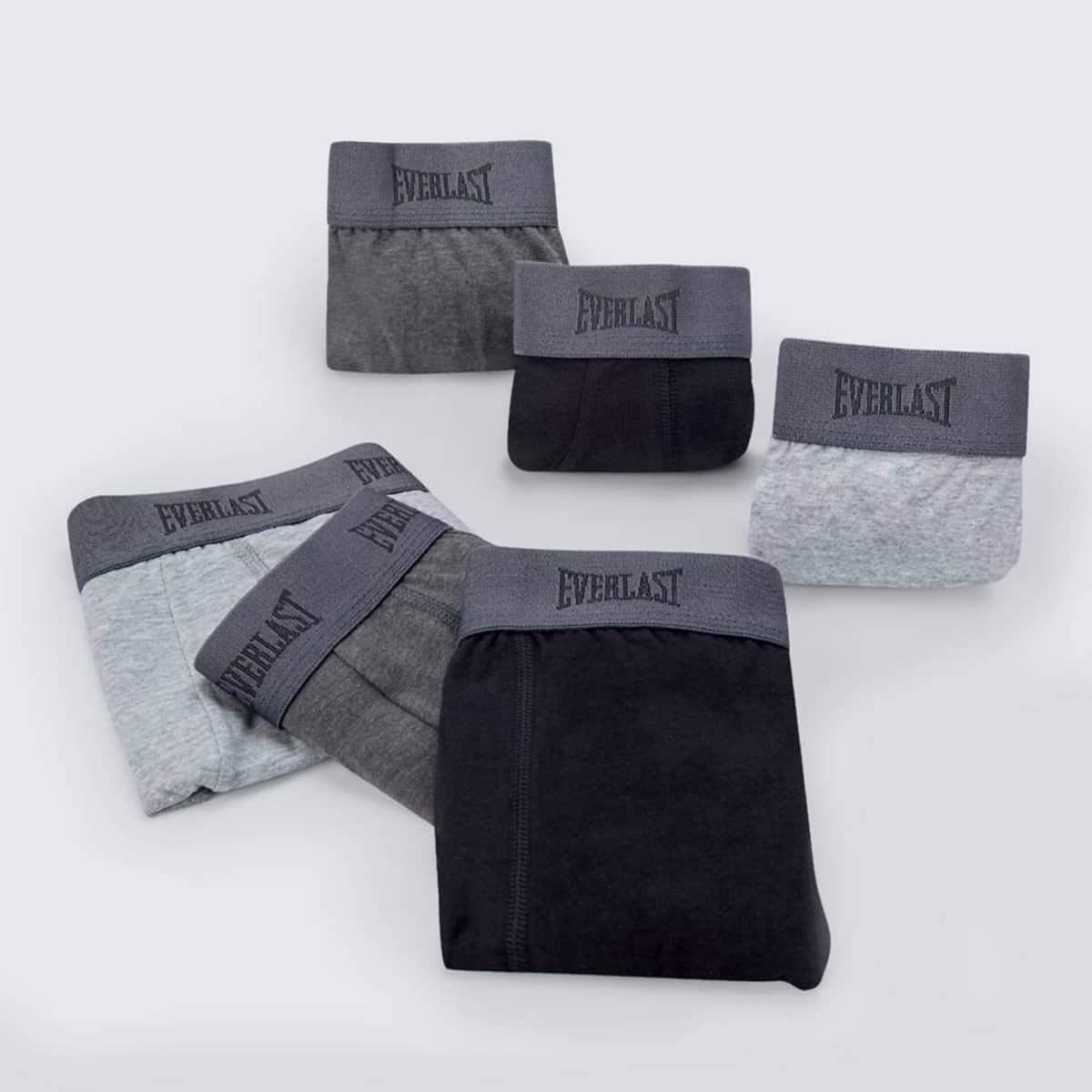 Set de 6 boxers/trusas multicolor marca Everlast para hombre, mod. 1025465