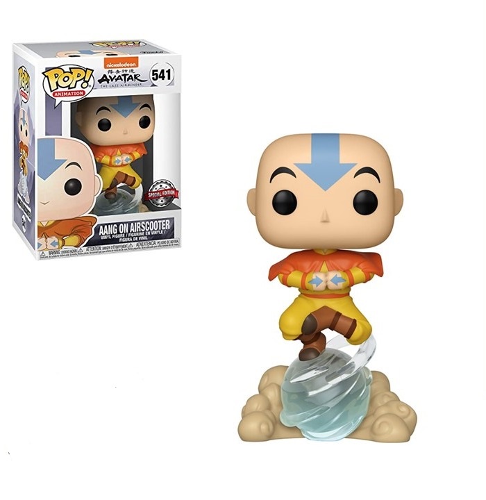 Funko Pop! Aang on air scooter Avatar the last airbender