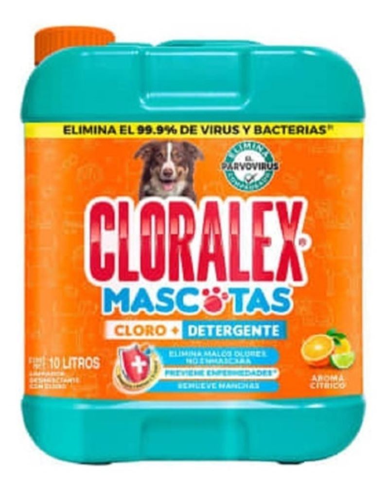 limpiador Liquido Cloralex Mascotas 233107 10 L