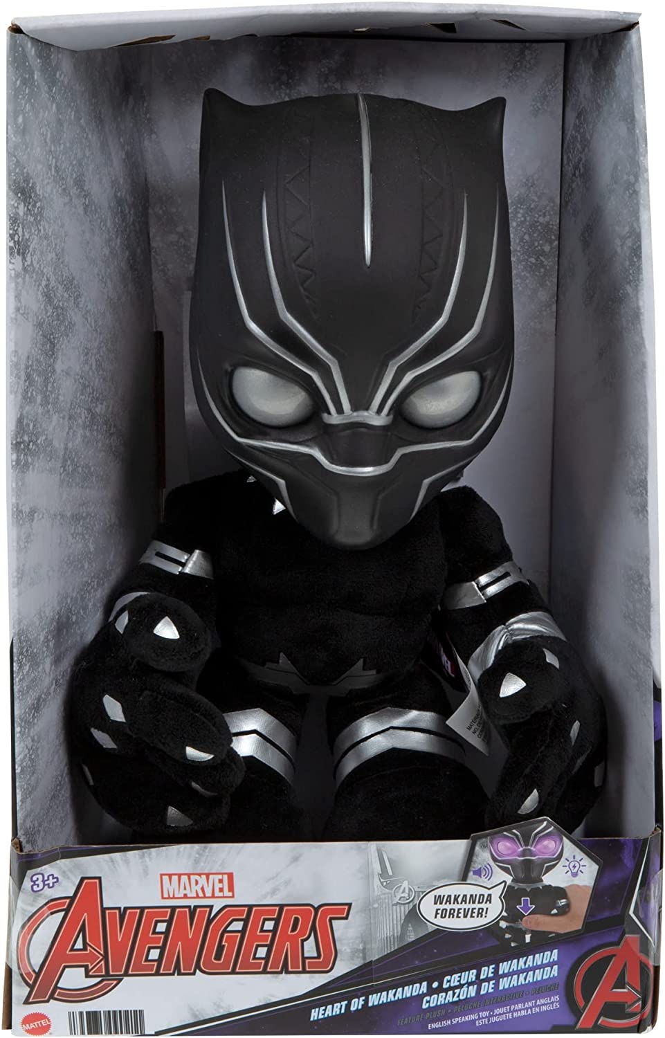 Marvel Peluche Black Panther con Sonidos