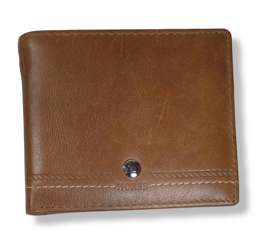 Billetera piel mayoreo 6 piezas Horse Imperial