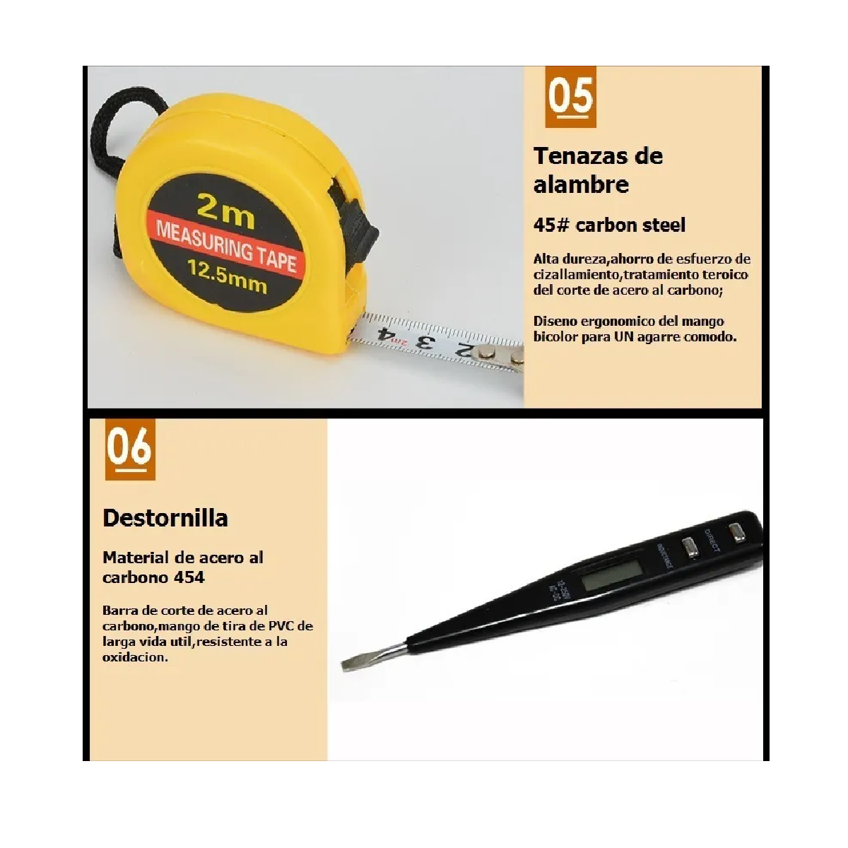 Juego De Herramientas Mantenimiento C/Sierra Martillo