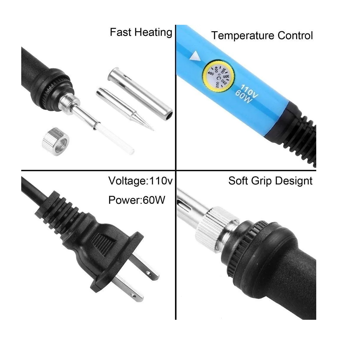 Kit De Soldador Eléctrico C/herramientas, Multímetro
