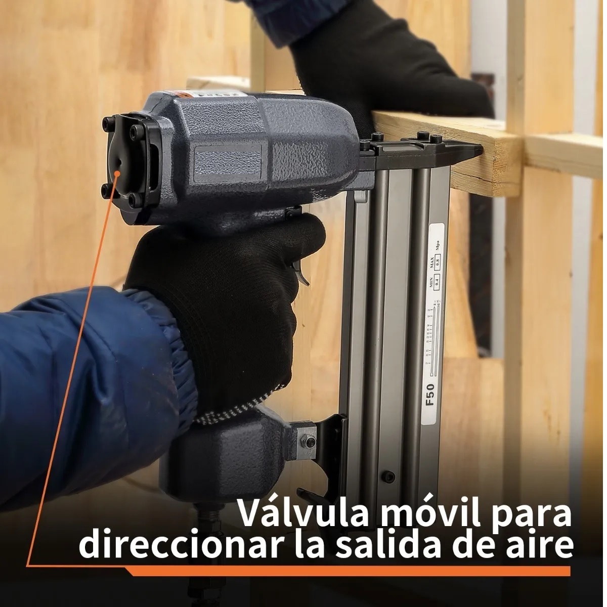 Pistola Neumatica Clavadora Profesional 