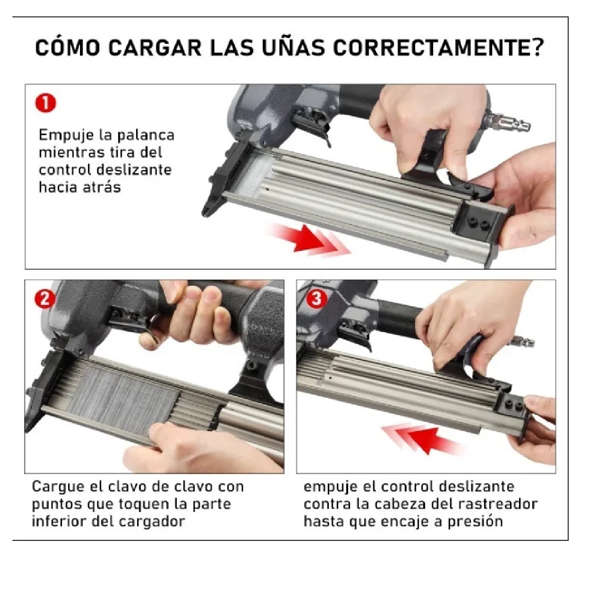 Pistola Neumatica Clavadora Profesional 