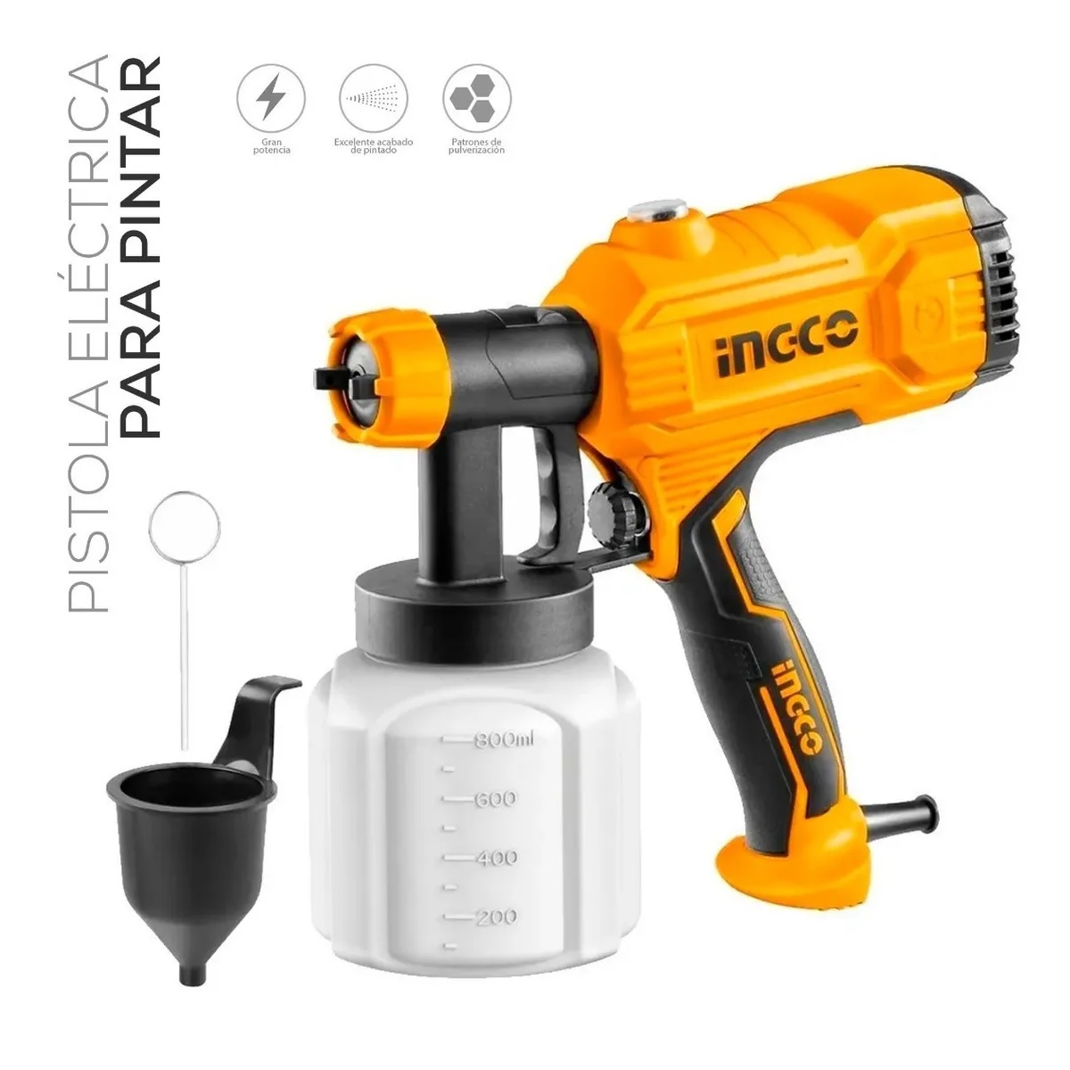 Pistola Electrica Para Pintar Portatil Pulverizador Pintura