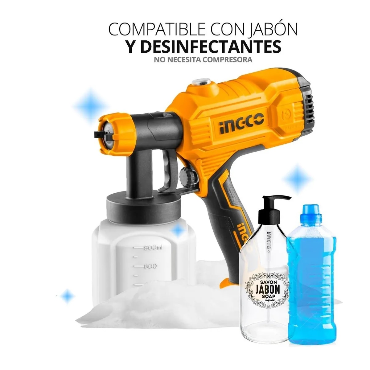 Pistola Electrica Para Pintar Portatil Pulverizador Pintura