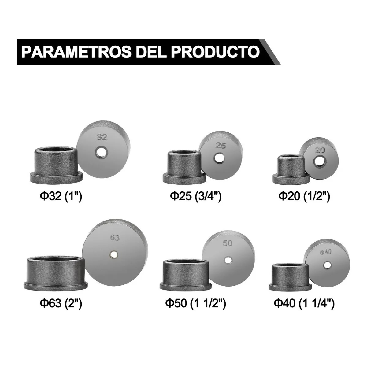Kit De Termofusora  Con 6 Dados 