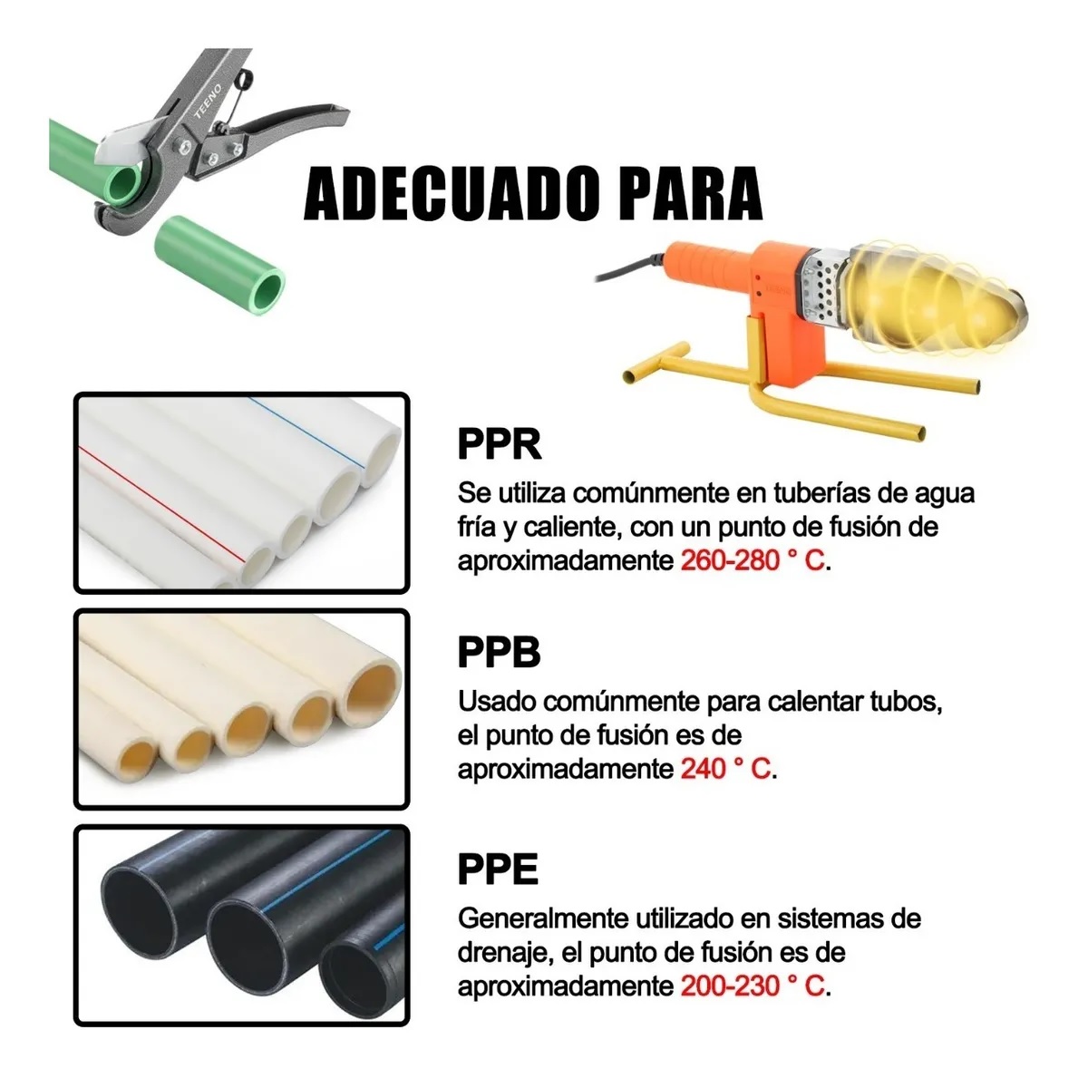 Kit De Termofusora  Con 6 Dados 