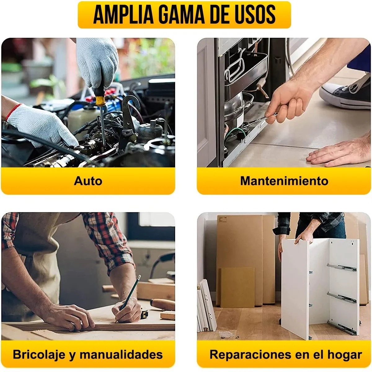  Juego De Herramientas Para Reparaciones Domésticas 