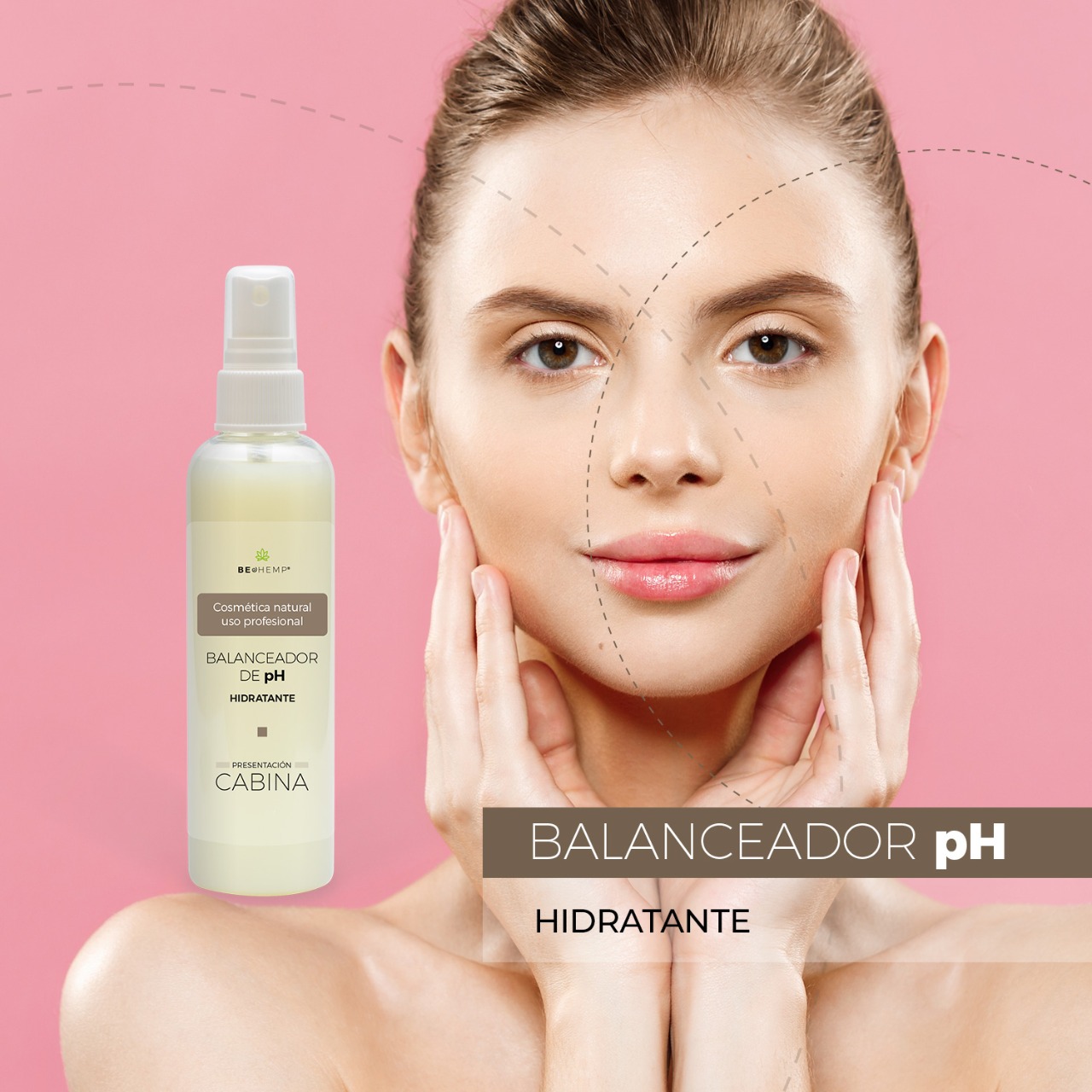 Loción reguladora y balanceador de ph hidratante 125 ml Beohemp