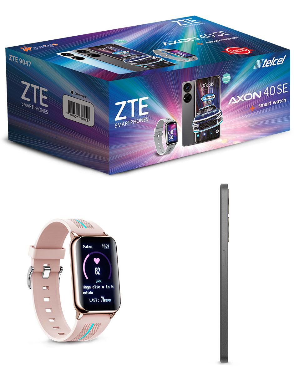 CELULAR ZTE 4.5G 9047 AXON 40 SE NEGRO BUNDLE KIT TELCEL