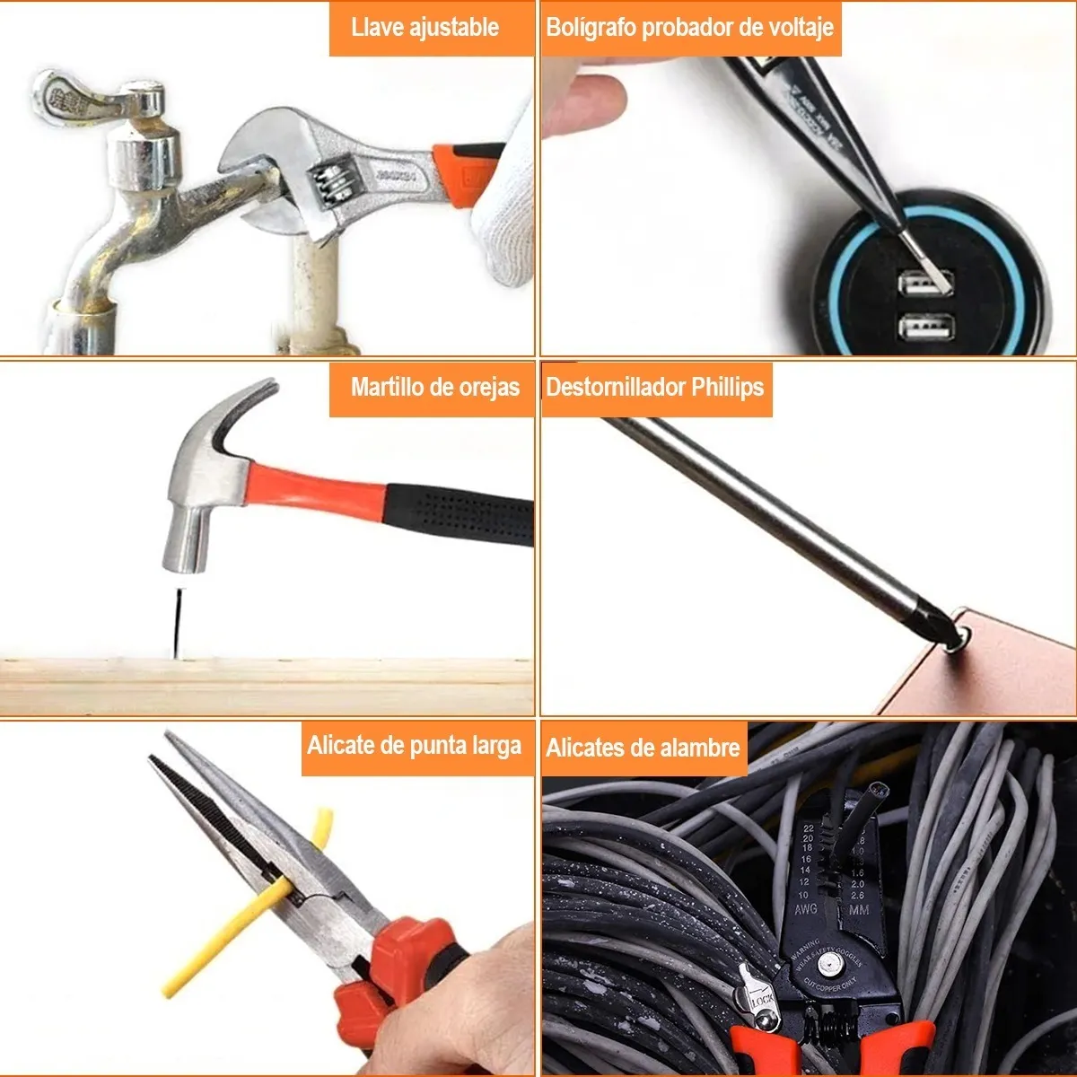 Kit De Herramientas Con Taladro Eléctrico