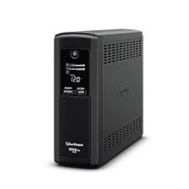 CyberPower UPS CYBERPOWER de línea Interactiva 1500 VA/1000 Watts, compatible con fuentes PFC Activas 