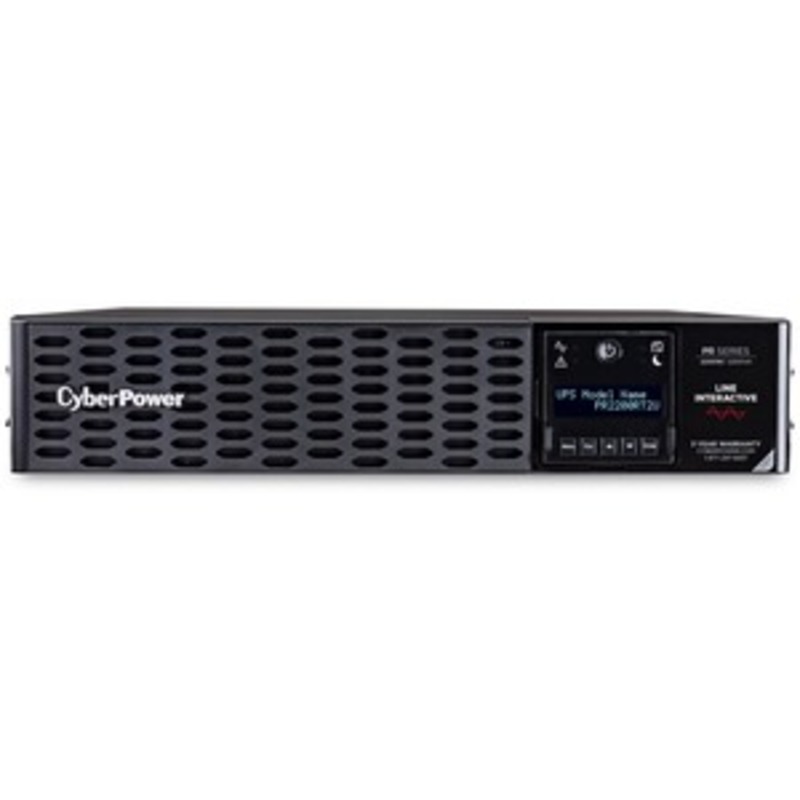 CyberPower UPS de línea interactiva CyberPower - 2.20kVA - 2U Rack/Torre - AVR - 3Hora(s) Recharge