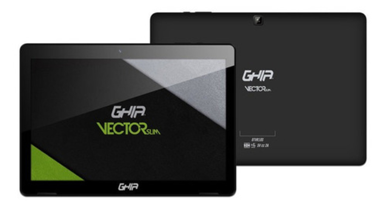 Tablet GHIA Vector Slim GTVR10SB  10.1"  Quad Core AllWinner A100  1GB  16GB