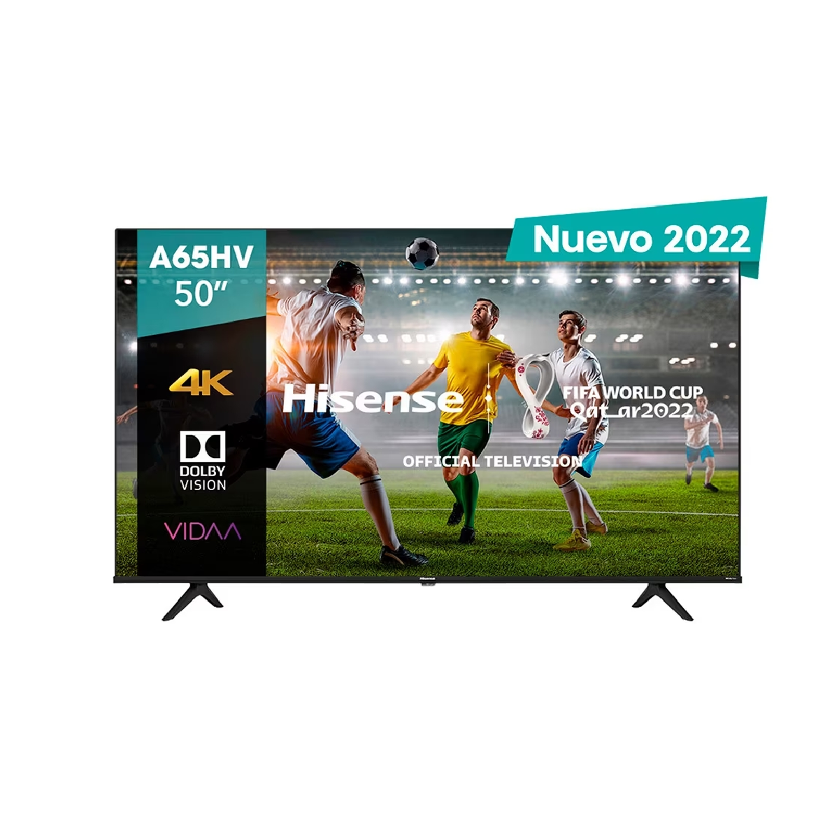 Televisión 50 Pulgadas 4k Hisense 50a65hv Smart Tv  