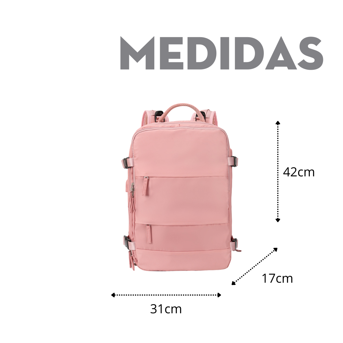 Maleta Deportiva Tipo Mochila "Sport 360" Mima2