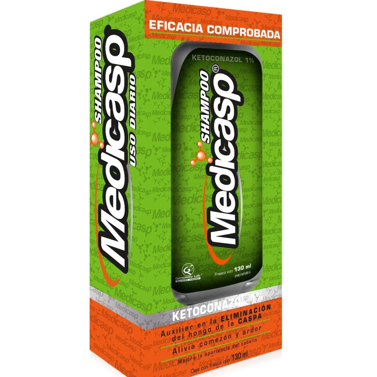 Shampoo Medicasp Anticaspa, 3 Piezas De 130ml C/U