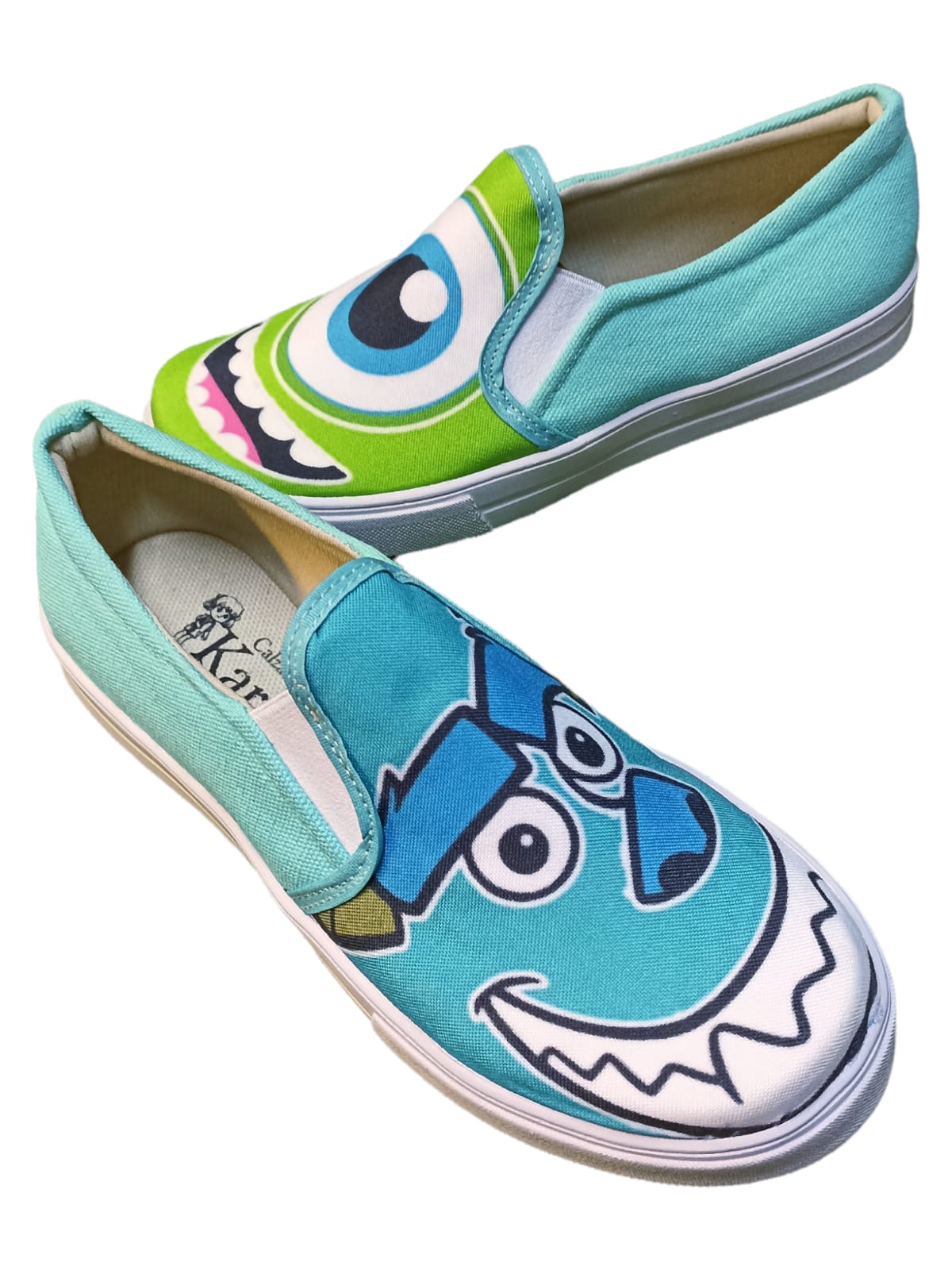 Tenis zapatos lona Monster Inc Zully casuales moda