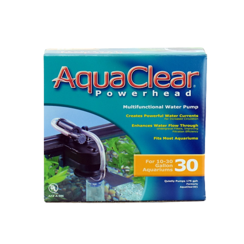 Cabeza Poder Aquaclear 301 Capacidad 30 Gal 113.5 L Hagen