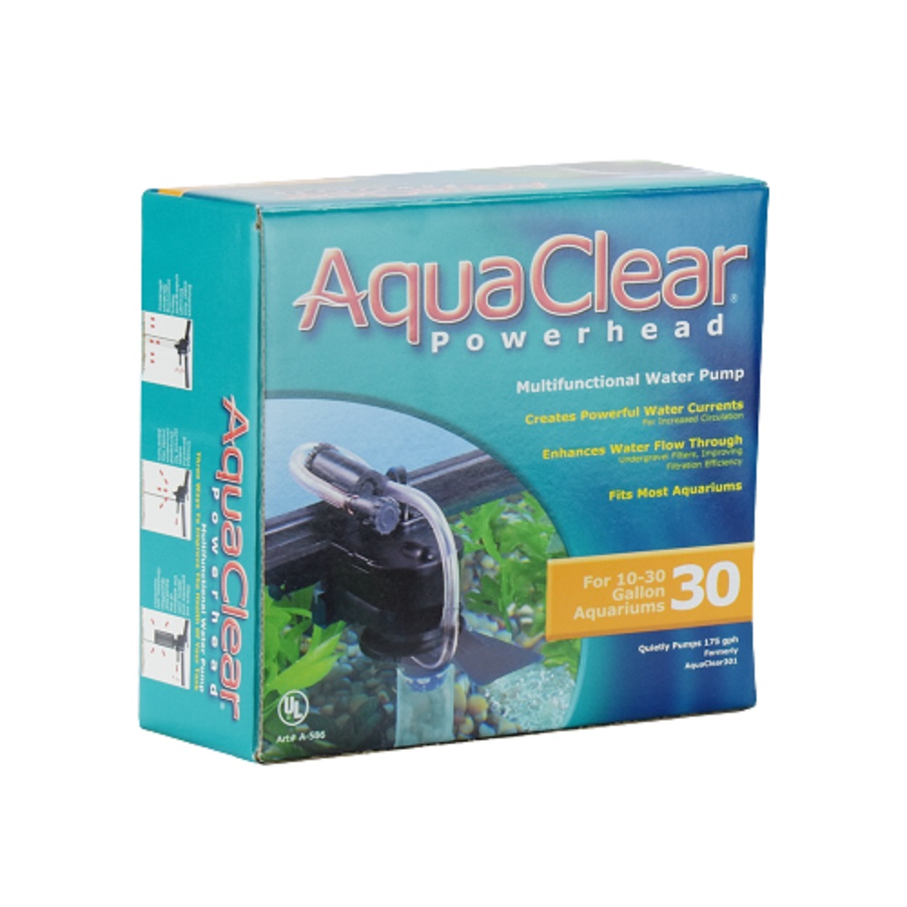 Cabeza Poder Aquaclear 301 Capacidad 30 Gal 113.5 L Hagen