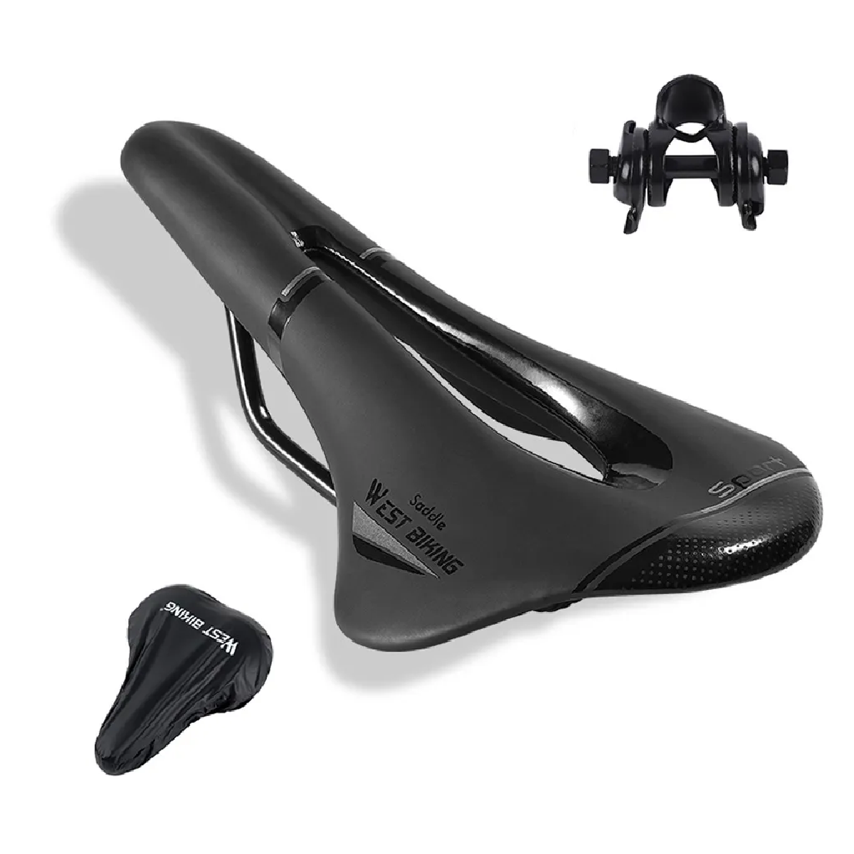 Asientos De Bicicleta De Montaña Antiprostatico Negro