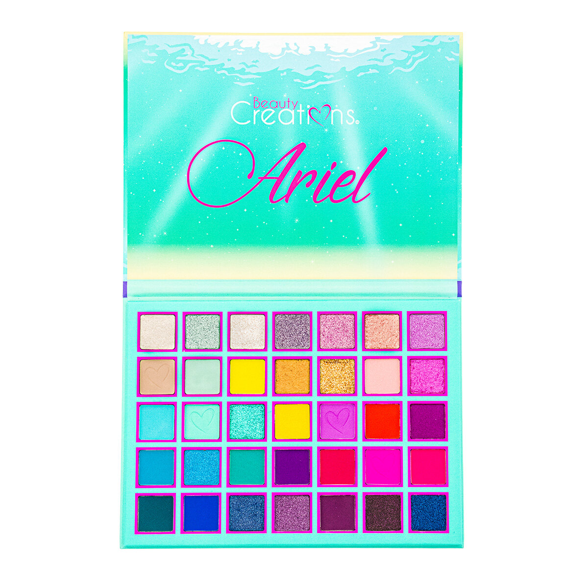 Paleta de sombras Ariel Beauty Creations