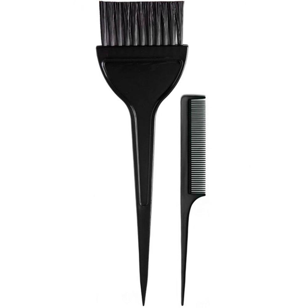 Brocha para tinte con peine aplicador 20 cm