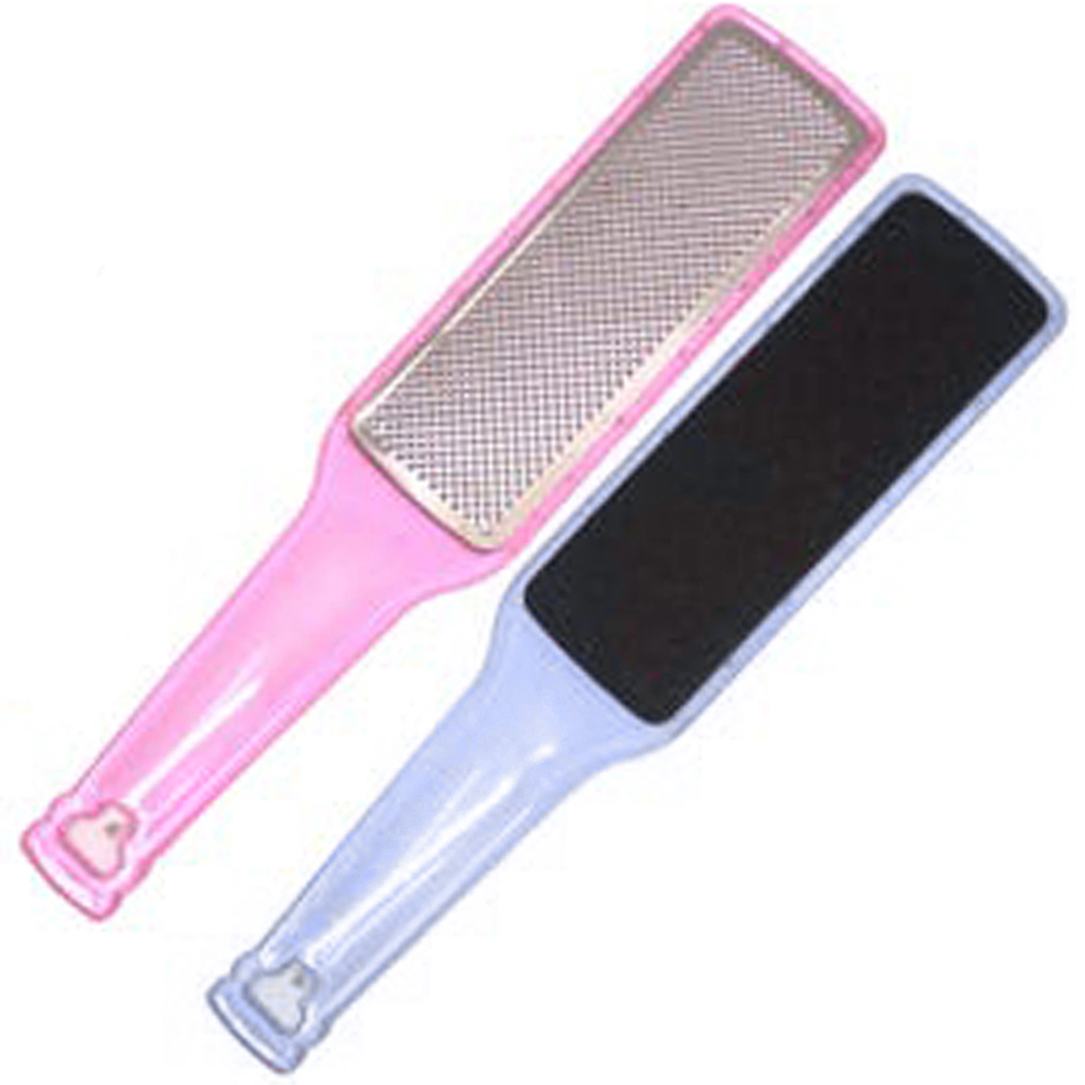 Lima para pies doble quita callos acrilico 23 cm