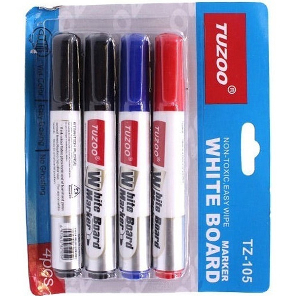 4 Plumon marcador para pizarron blanco