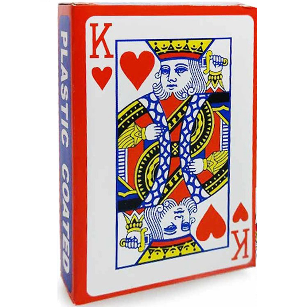 Baraja poker sencilla cartulina