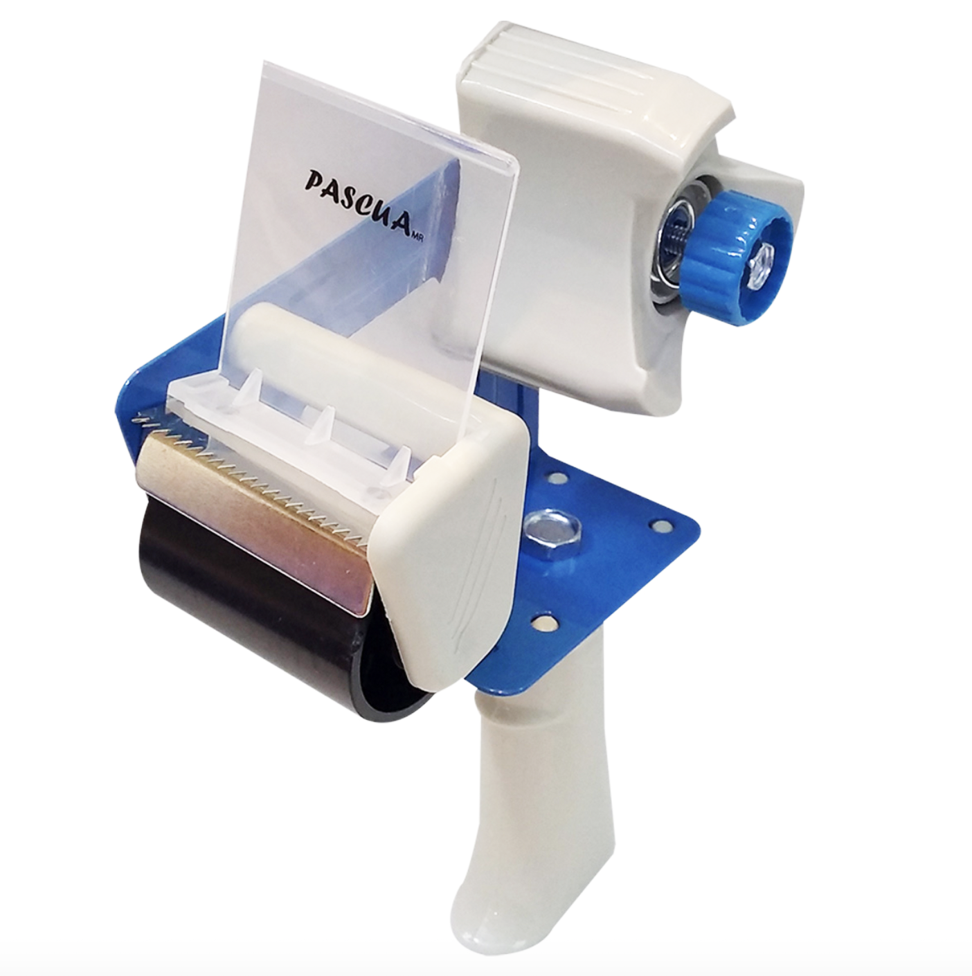 Dispensador para Cinta Adhesiva, Pistola de embalaje, para cinta de 5 cm de ancho, núcleo de papel de 7,6 cm