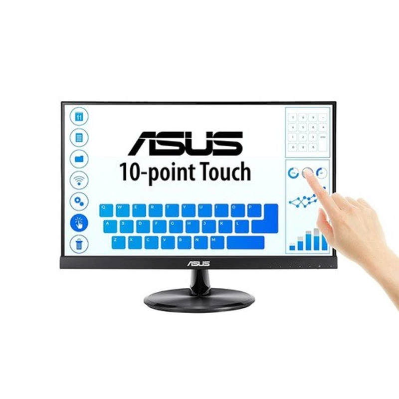 Monitor Asus Vt229H Touch 21.5" 5Ms 10PTS Full HD 75Hz HDMI D-Sub.