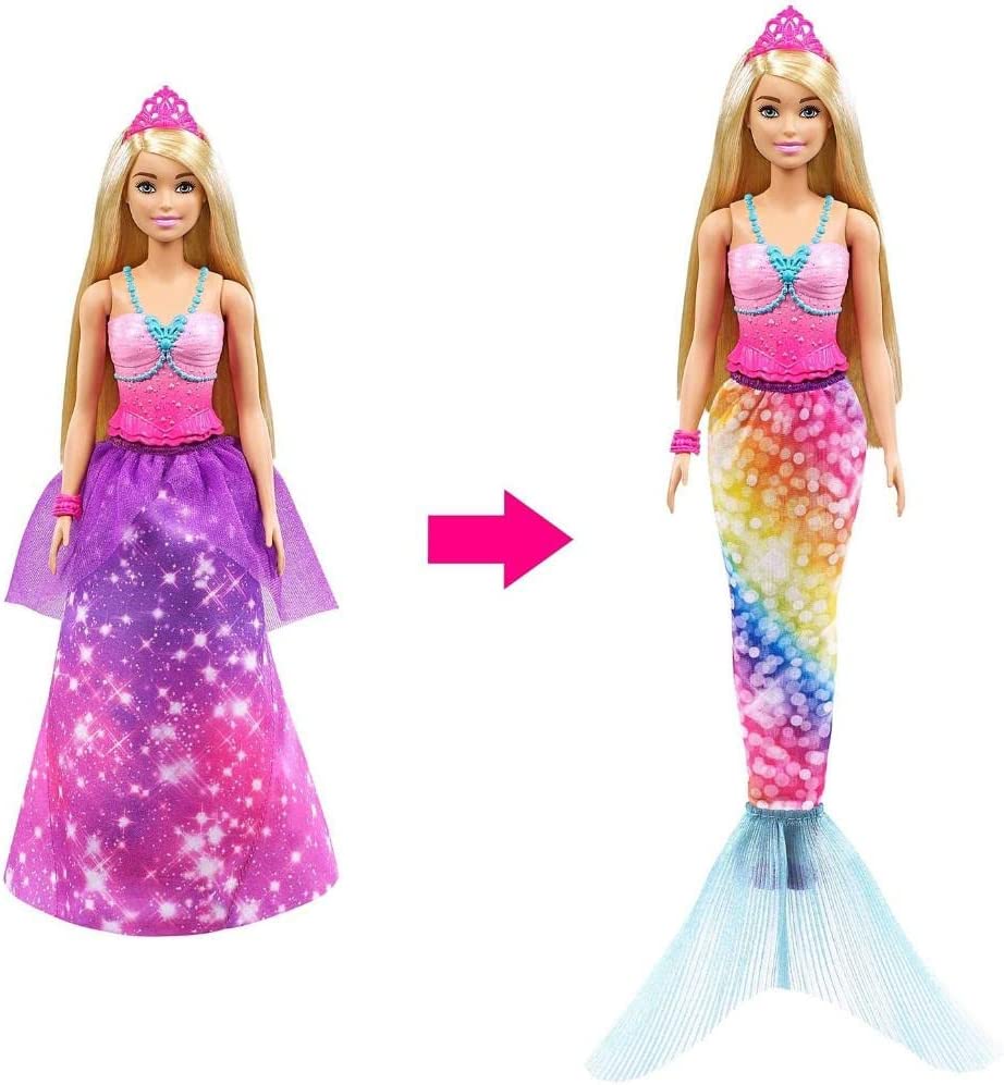 Barbie Dreamtopia Princesa 2 en 1