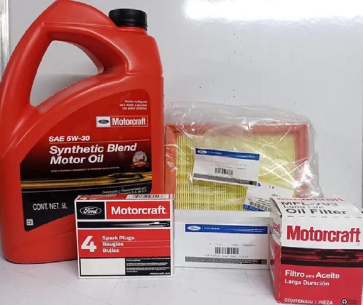 Kit Aceite Motorcraft 5w30 Sintético Ford Fiesta X 5 Lts.