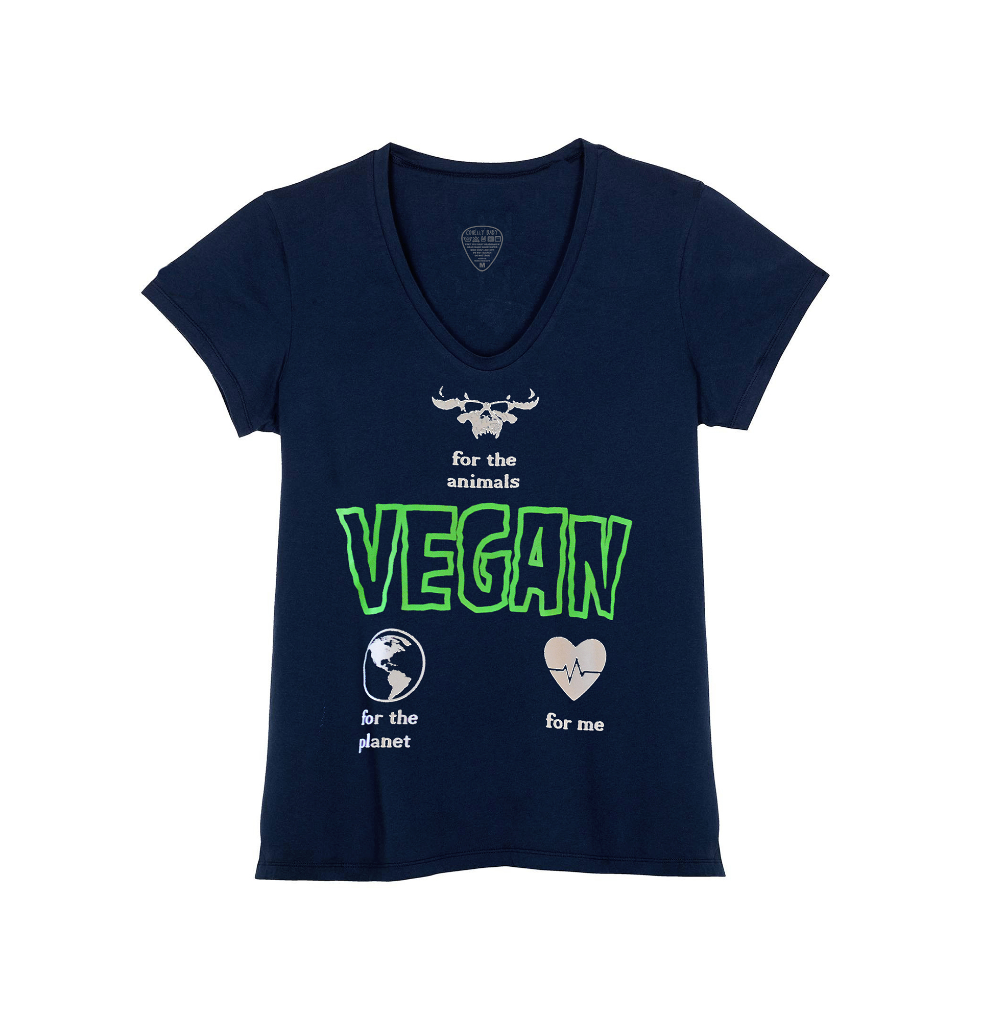 Cambia el Mundo con Estilo: Playera Vegana para Mujer