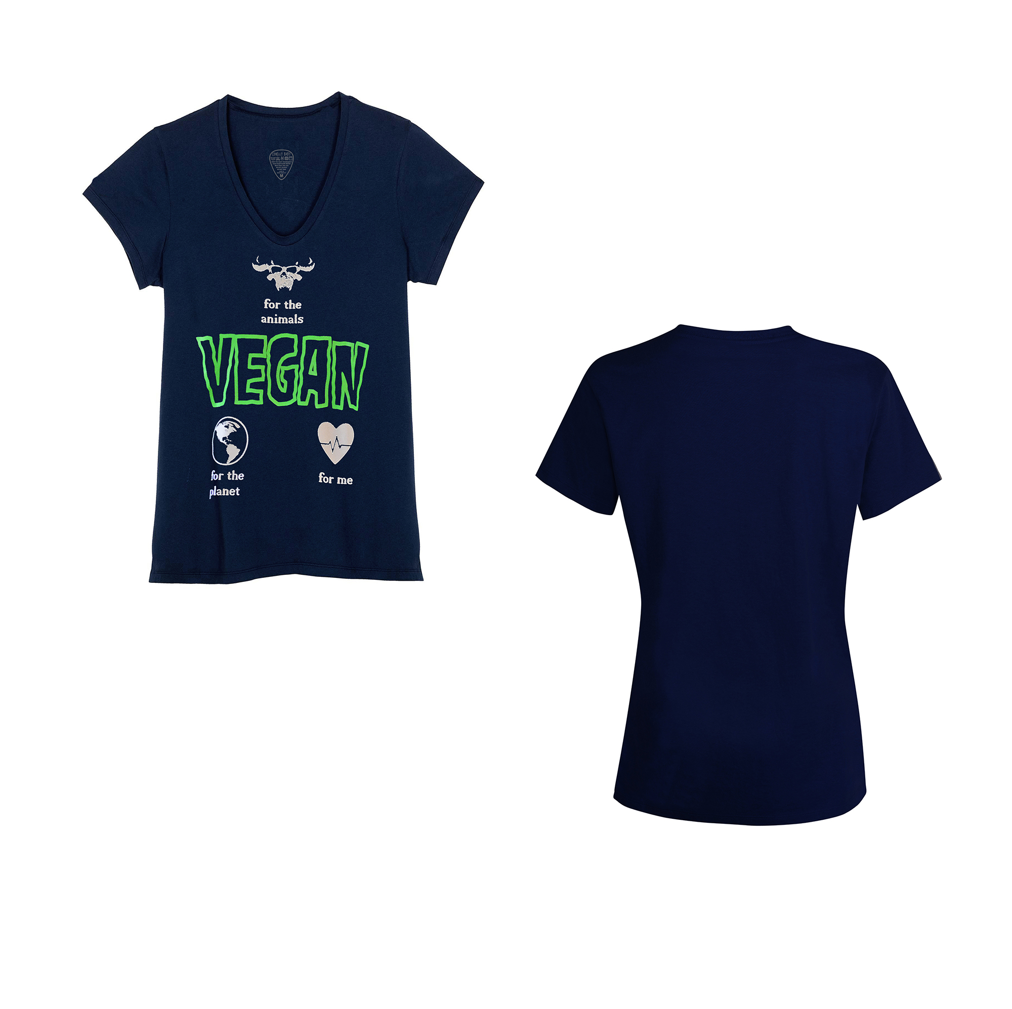 Cambia el Mundo con Estilo: Playera Vegana para Mujer